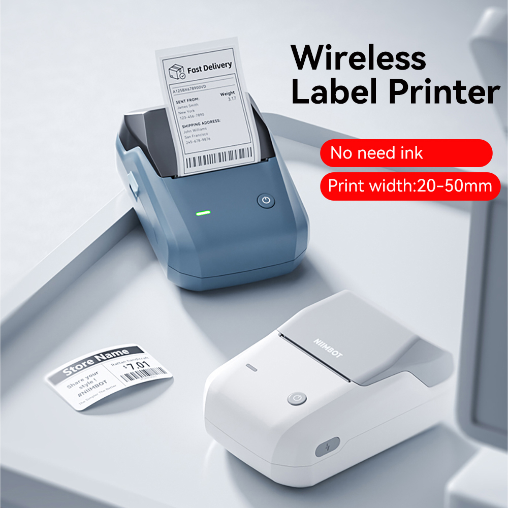 Commercial Shirt Printing Machine - Niimbot B1/B1 Pro 잉크리스 라벨 프린터