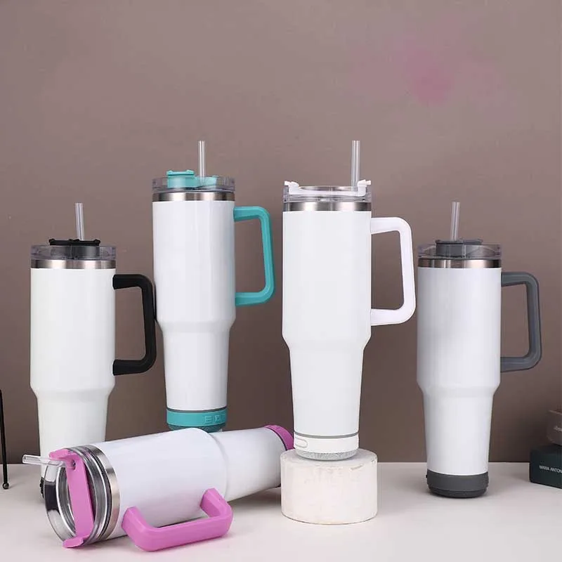 Sublimation Mug Blank - 40온스 승화 프린팅용 스테인리스 스틸 진공