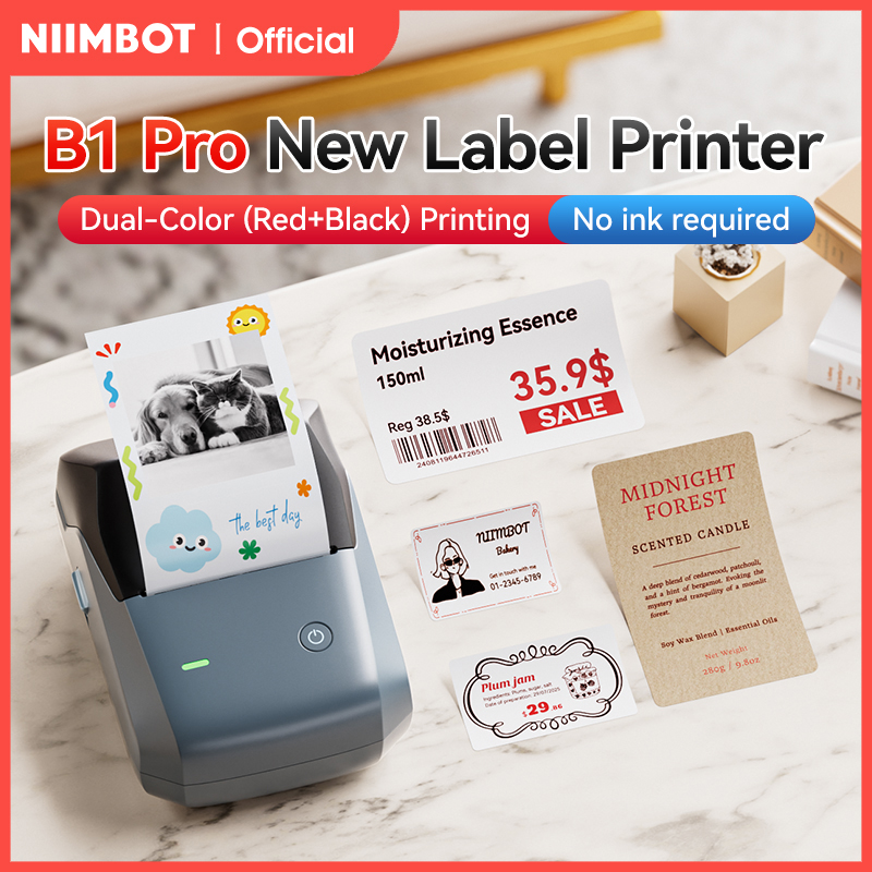 Commercial Shirt Printing Machine - 니임봇 B1 프로 라벨 프린터 300