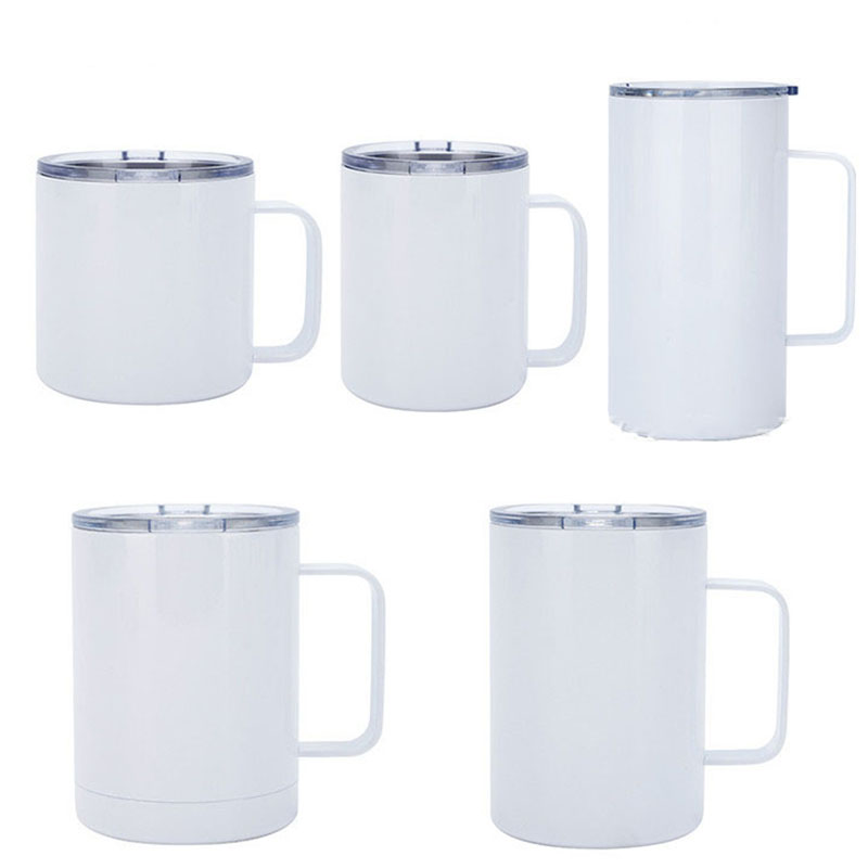 Sublimation Mug Blank - 승화 인쇄용 블랭크 스트레이트 컵 스테인리스