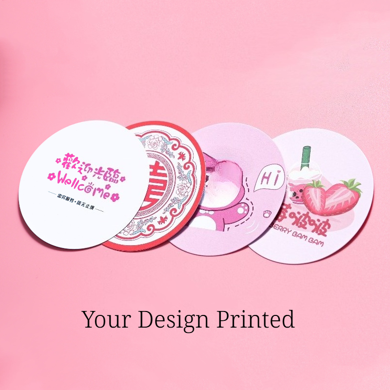200개 맞춤형 종이 코스터, 당신의 디자인 로고, 사 - Company Profile Printing 리뷰 및 가격
