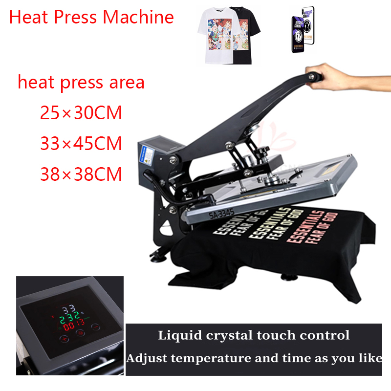 380x380mm 핫 스탬핑 기계 반자동 열전사 프린터 - Commercial Shirt Printing Machine 리뷰 및 가격